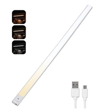 Slimline LED underskabsarmatur Med Sensor, CCT, Dæmpbar - 800 mm