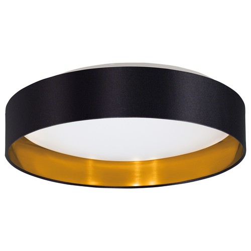 EGLO Maserlo LED Loftlampe Ø38 24W i Sort/Guld