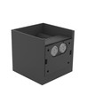 CUBE WALL LED Udendørs Væglampe 5,5W, 3000K, Ra90 - Sort