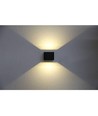 CUBE WALL LED Udendørs Væglampe 5,5W, 3000K, Ra90 - Sort