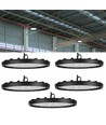 5 x Spectrum LED High Bay industrilampe 100W i 4000K, IP65