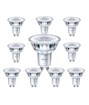 PHILIPS GU10 LED 3W i 2700K, 230Lm, Dæmpbar - 10-PAK