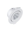 10 x EVA 3 LED Spot 4W 3000K 430Lm Ra97 Dæmpbar IP54 i Hvid (inde/Udendørs)