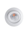 10 x EVA 3 LED Spot 4W 3000K 430Lm Ra97 Dæmpbar IP54 i Hvid (inde/Udendørs)