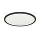 EGLO ROVITO Zigbee Slim LED Plafond Lampe 16,5W, Ø420 i RGB+CCT - Sort