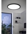 EGLO ROVITO Zigbee Slim LED Plafond Lampe 16,5W, Ø420 i RGB+CCT - Sort