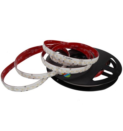 LightMore LED Strip 24V, 24W/m i RGB+2200K-6500K, Ra95, IP20 - 5 meter