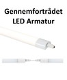 Limea Slim Gennemfortrådet LED Armatur 45W i 4000K, IP65, 230V - 150cm.