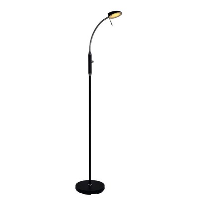 Vegas LED Gulvlampe 1 arm 3000K i Sort - Halo Design