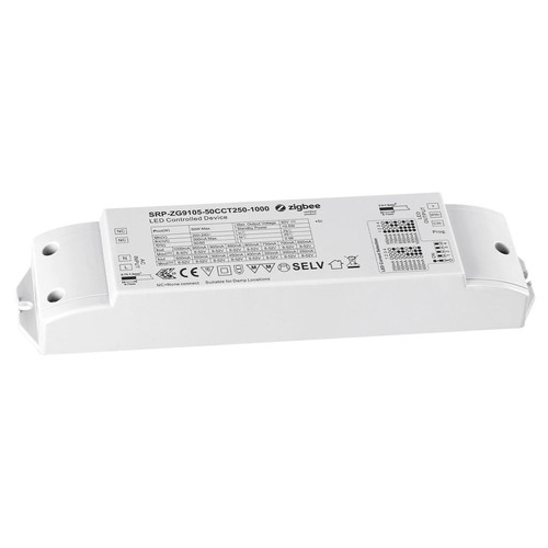 ZigBee Til Single og CCT Panel LED Driver (50W) - Hue Kompatibel