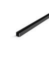 Aluminiums profil i Sort Til LED Strip (Model smart10) - 2 Meter