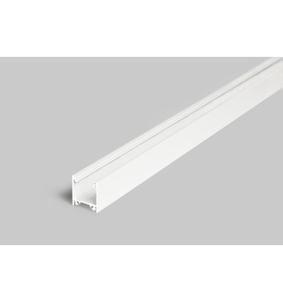 Aluminiumsprofil i Hvid Til LED Strip (Model LINEA20) - 2 Meter