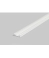 Aluminiums profil i Hvid Til LED Strip (Model S) - 2 Meter