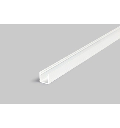 Aluminiumsprofil i Hvid Til LED Strip (Smart10) - 2 Meter