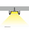 Aluminiums profil i Hvid Til LED Strip (Model M-14) - 2 Meter