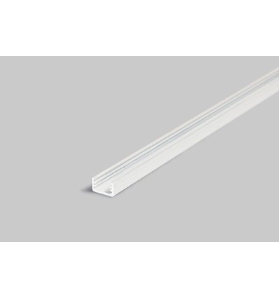 Aluminiums profil i Hvid Til LED Strip, Model SLIM8 - 2 Meter