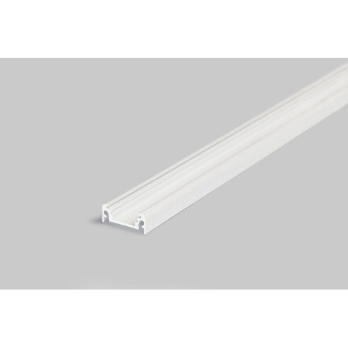 Aluminiums profil i Hvid Til LED Strip (Model S) - 1 Meter