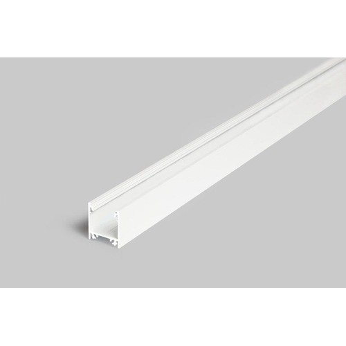 Aluminiums profil i Hvid Til LED Strip, Model LINEA20 - 1 Meter