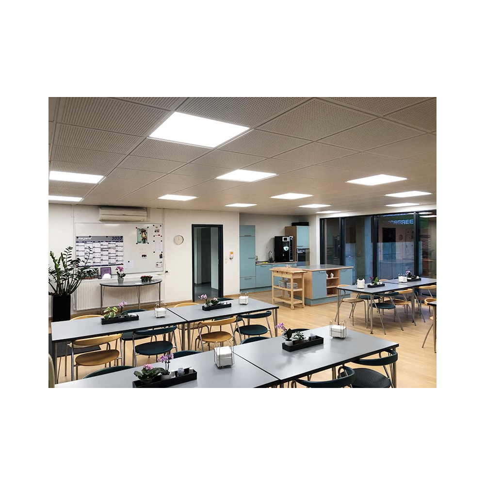 Green:ID TrueColor CCT LED Panel 36W, 60x60, Dim, Ra90, IP44 - Hvid