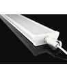 High-Lux LED Armatur 40W 4000K 5200Lm Gennemfortrådet - 1200mm