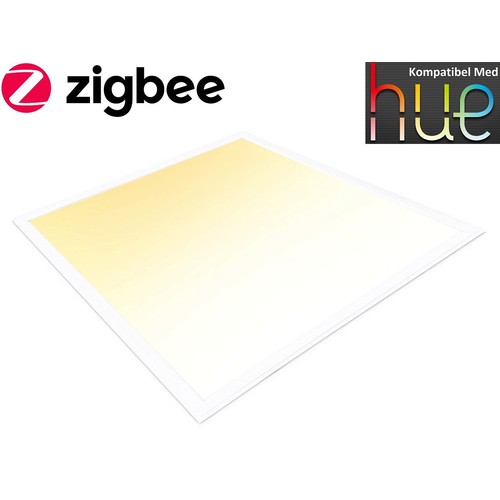 Green:ID ZigBee CCT LED Panel 60x60 42W Ra90 IP44 - Hvid