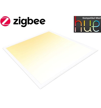 Green:ID ZigBee CCT LED Panel 60x60 42W Ra90 IP44 - Hvid