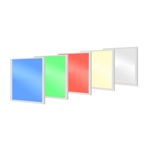 TrueColor RGB+CCT LED Panel 60x60, 36W, 24V, UGR19, Ra92 i Hvid