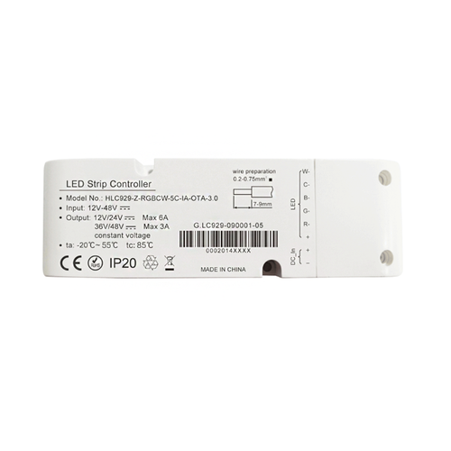 ZigBee 3.0 LED Controller 5-i-1 Til 12V/24V/36V/48V (Musikstyrbar)