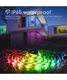 Aigostar Digital RGB LED Strip Sæt 24W, IP65, (12V/230V) - 5 Meter