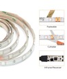 Aigostar RGB LED Strip Sæt 24W, IP65, 60LED/m (12V/230V) - 3 Meter