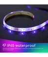 Aigostar RGB LED Strip Sæt 24W, IP65, 60LED/m (12V/230V) - 3 Meter