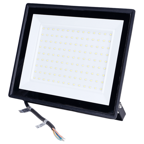 Aigostar Slim LED Projektør 100W, 4000K, IP65, 230V - Sort