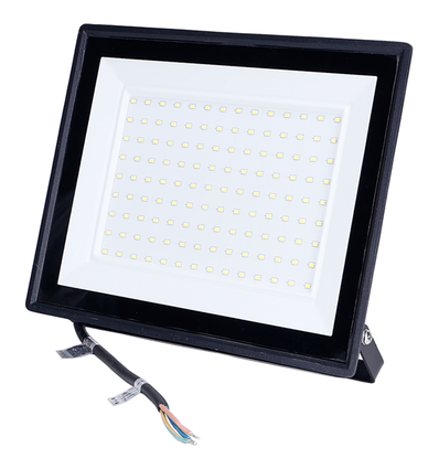 Aigostar Slim LED Projektør 100W, 4000K, IP65, 230V - Sort