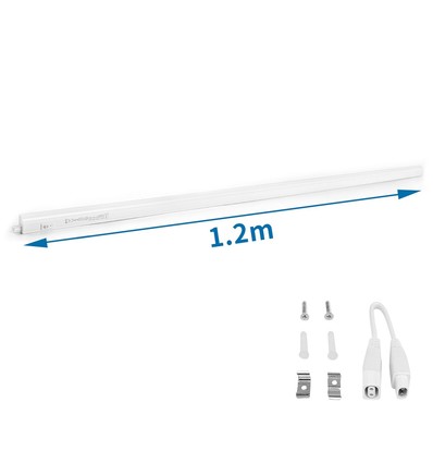 Aigostar Slim T5 LED underskabsarmatur på 14W i 3000K, 230V - 1200 mm