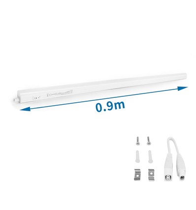 Aigostar Slim T5 LED underskabsarmatur på 10W i 3000K, 230V - 900 mm