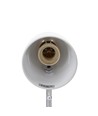 Aigostar klemme lampe med flex-arm til E27, 230V (H 350 mm) i hvid