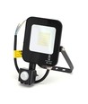 Aigostar LED Projektør 20W m/Sensor i 6500K, IP65, 230V - Sort