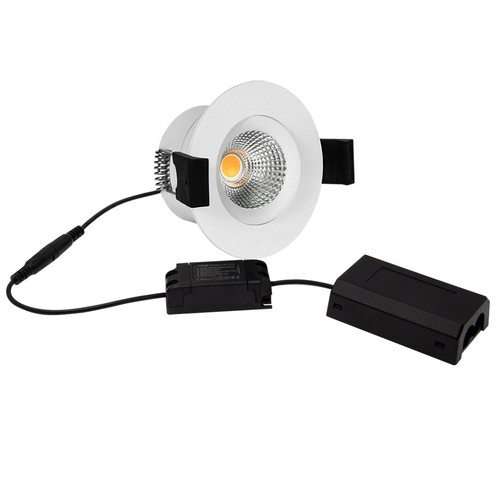 HiluX D8 Tilt360 LED Indbygningsspot 8W i 2700K, Ra97, Dim - Hvid