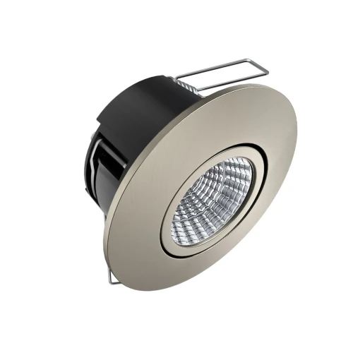 Outlet: HiluX D6 FULL SPECTRUM LED Spot i 2700K 6W 520Lm Ra99 Dim - Børstet
