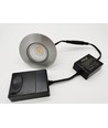 Outlet: HiluX D6 FULL SPECTRUM LED Spot i 2700K 6W 520Lm Ra99 Dim - Børstet