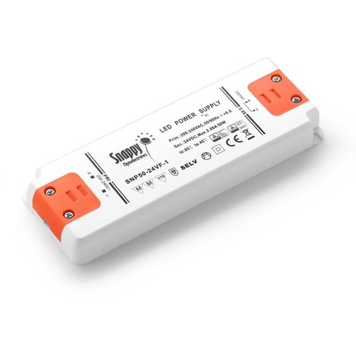 Snappy kvalitets LED driver 230V Til 24V - 0-60W