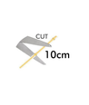 CUT10 LED Strip Til 230V i 3000K, 10W/m, Dim, IP67 - 50 Meter