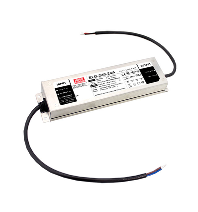 Meanwell ELG-240-24B LED Driver 24V 240W IP67 Dæmpbar