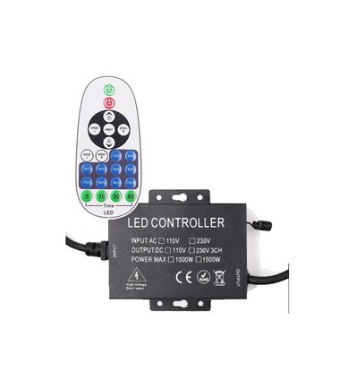 Controller Med Fjernbetjening 230V Til CUT10 LED Strip