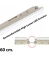 Limea LED Armatur På 25W i 4000K, 160LM/W, IP65, 230V - 60 cm.