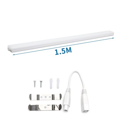 Aigostar skyggefri LED armatur på 30W i 4000K, 230V - 1500 mm