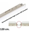 Limea LED Armatur På 36W i 4000K, 147LM/W, IP65, 230V - 120 cm.