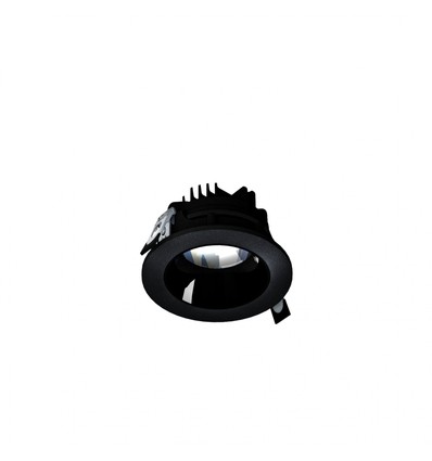 Model S Downlight 8W - justerbar lysretning, uden lyskilde, 30°, 95x45 mm, sort