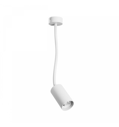 GU10 Væg/loftmonteret spot - hvid, IP20, uden lyskilde