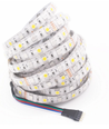 12W/m RGB+CW LED strip - 5 meter, IP65, 60 LED pr. meter, 24V